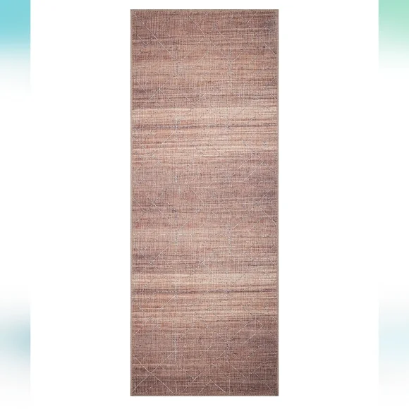 454GLN Rugs Stain Resistant Machine Washable Area Rug - Vintage Boho Distressed - Picture 2 of 15